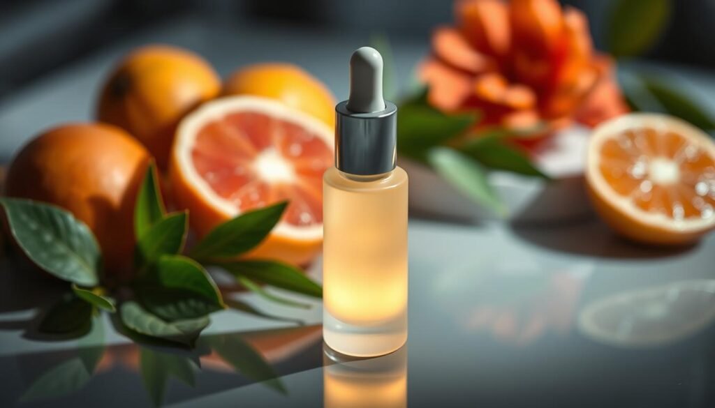 Glowic serum bottle