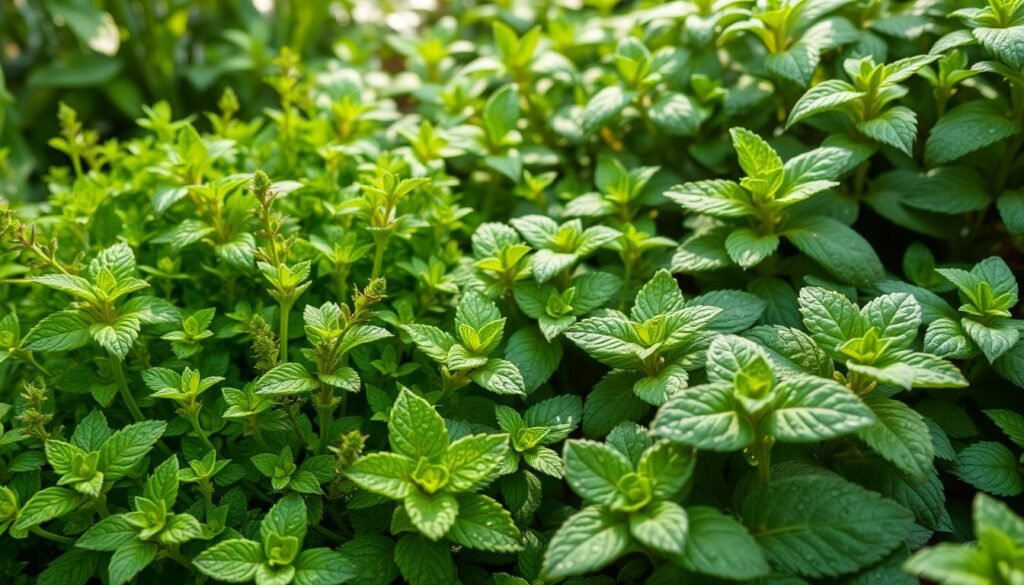 Mint family herbs